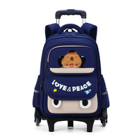 Nouveau modèle de sac de sport pour les élèves du primaire, sac à dos pour enfants, grande capacité, sac à bandoulière double, version fille