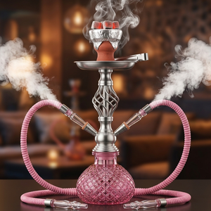 ชุดบารากุแบบกลวง โลหะ ขนาด 32 ซม. บารากุแบบมินิ สายคู่ พร้อมถ่าน คีม และจุกสูบ - Product Image 1