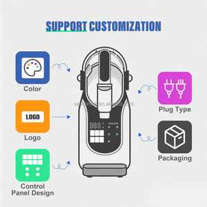 Portable Slush <b>Machine</b> 1.8L Home Single tank Frozen Drink Juice drink <b>Machine</b> <b>Cocktail</b> slushie <b>machine</b> frozen Slushie <b>Maker</b> - Product Image 3