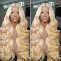 Perruque 613 de haute qualité, perruque en cheveux humains avec dentelle frontale 13x4, perruque complète en dentelle, densité 250, perruque frontale HD 13x6, perruque blonde ondulée pour femmes