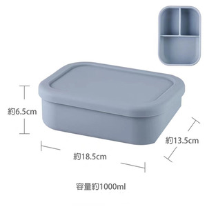 Contenedores de silicona a prueba de fugas con tapas seguras-No más derrames - Product Image 3