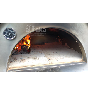 فرن بيتزا بيليه خشب احترافي فرن بيتزا خشبي خارجي مع وظيفة حرق الحطب - Product Image 4