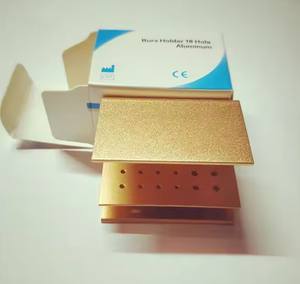 Supporto odontoiatrico 18 fori per frese adatto per sterilizzazione 12 FG e 6 RA - Product Image 4