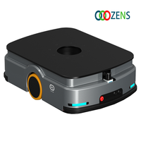 Robot AMR compact en acier industriel SW-600, nouvelle plateforme rotative de 600 kg pour la triage autonome dans les restaurants et entrepôts