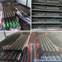 Tuyau de forage DTH 4.5 pouces 114mm pour tuyau de tige de forage minier à vendre