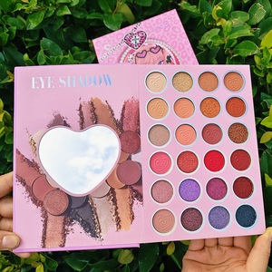 Wholesale High Pigment Eyeshadow Palette 43 Colors Matte Shimmer Glitter Makeup Book - Product Image 1