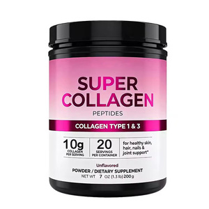 Poudre de Super Collagène Premium Végan Blanchissante de Type I & III Boisson Vitaminée pour la Peau les Cheveux les Ongles et les Articulations - Product Image 2