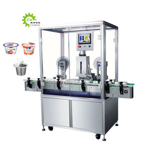 צנצנת פירות אוטומטית רוטב שוקולד מיץ גביע אלומיניום קמין אלומיניום מכונת מכסה ואטום - Product Image 1