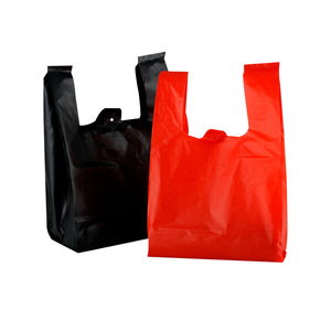 HDPE T-shirt <b>Bag</b> <b>Packaging</b> <b>Bag</b> for Supermarket Transparent PE Shopping <b>Bags</b> - Product Image 1