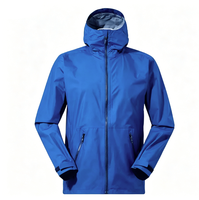 Veste bomber pour homme fournie par le fabricant, manteau streetwear imperméable à capuche, design ajustable, veste de pluie légère