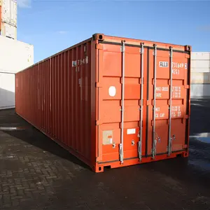 China New Sea Shipping Container Second-hand 20FT 40FT 40HQ High Cube Shipping Container To USA