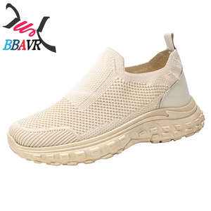 Zapatos Casuales para Hombre, Ligeros, Duraderos, Estilo Deportivo, Transpirables, Diseño Sin Cordones para Uso Diario, Primavera, Verano, Otoño, Forro de Malla - Product Image 6