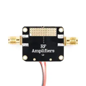 Amplificador RF LNA banda ancha 10M-8GHz ganancia 12dB buena planitud
