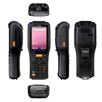 PDA portable amélioré PDA3505, Android 11.0, 4 Go, 64 Go, scanner de codes-barres, scanner OCR, imprimante intégrée 58 mm, PDA robuste