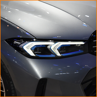 Pour BMW Série 3 G20 G28 2023-2026 : Phares avant Bi-LED Projecteurs Améliorés Style Laser Golden Eye – Ensemble de Phares LED Avant