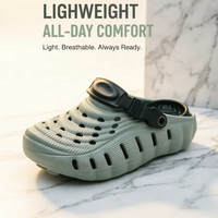 Chaussons et sandales d'été antidérapants en EVA personnalisés, tendance 2026, bicolores pour hommes – Vente en gros directe usine chinoise, succès commercial