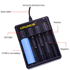 סיטונאי ליתיום יון סוללות מטען 4 חריץ USB מהיר טעינת אספקת חשמל סוללה מטען - Product Image 5