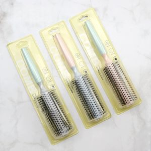 Peigne à roulettes rond, peignes à cheveux, brosse volumisante, brosse à cheveux pour boucler, forme spéciale en forme de fleur de poire, massage droit, hommes et coiffure - Product Image 5