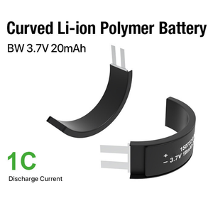 Batterie solide ultra-mince de forme spéciale 3,7 V 18 mAh 150732 pour jouets - Product Image 4
