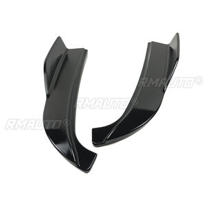 2 Piezas para Jeep Grand Cherokee 2011-2022 SRT SRT8 WK2, Difusores Laterales Negros Brillantes para Parachoques Trasero, Alerones, Spoiler - Product Image 2