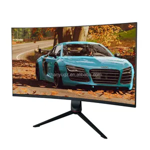 PC 32/34 inch led monitor 165Hz 2K RGB light bar super wide visual screen gaming monitor