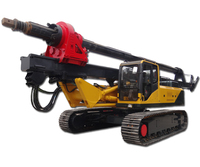 Machine de forage rotatif hydraulique pour pieux forés, profondeur de 30 mètres, avec tige de verrouillage