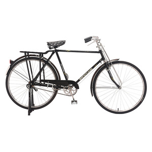 Bicicleta Urbana de Una Velocidad con Doble Barra de Manillar, Cuadro de Acero, 700c, Frenos V Dobles, Carga de 150 kg - Product Image 1