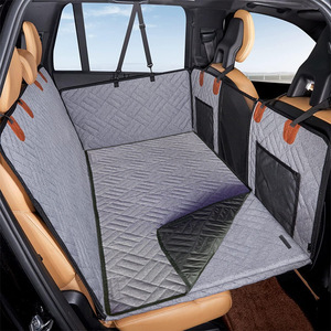 <span class=keywords><strong>Funda</strong></span> Protectora <span class=keywords><strong>para</strong></span> <span class=keywords><strong>Asiento</strong></span> Trasero <span class=keywords><strong>de</strong></span> Coche <span class=keywords><strong>para</strong></span> Mascotas Oxford, Hamaca <span class=keywords><strong>para</strong></span> Mascotas con Base Rígida, Fundas <span class=keywords><strong>para</strong></span> Asientos Traseros <span class=keywords><strong>de</strong></span> Coche con Cremallera Central y Bolsillo - Product Image 5