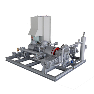 เครื่องอัดไอน้ำขนาดเล็กแบบสายพาน ระบบระบายความร้อนด้วยอากาศ แบบลูกสูบ ไม่ใช้น้ำมันหล่อลื่น พร้อมระบบแปลงความถี่ - Product Image 3