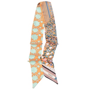 Venta al por mayor de las mujeres de mango largo flaco bufanda diadema estrecha sensación de seda lazo del <span class=keywords><strong>pelo</strong></span> y bolso cintas para las mujeres - Product Image 6