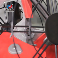 Ventilateur de type panier à faible bruit et à haut débit d'air pour étable de bétail