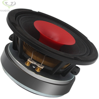 Haut-parleur audio de voiture haut de gamme 600W Max 300W RMS 4 Ohms avec klaxon de compression en néodyme intégré de 1 "VC