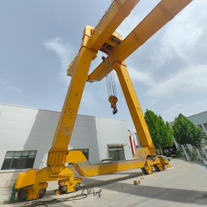 رافعة جسرية كبيرة ذات عارضة مزدوجة من الفولاذ عالي الجودة مع عربة ونش وتحكم لاسلكي - Product Image 2