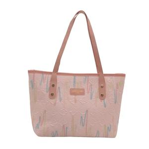 Bolso bandolera acolchado de lona con bordado de fuegos artificiales para mujer - Product Image 5