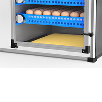 Incubateur à œufs de poulet entièrement automatique de grande capacité, 600 pièces, machine d'éclosion