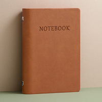 Carnet de notes de luxe personnalisé avec logo, en cuir PU végétalien, couverture rigide, format A5/A4/A6, 80 feuilles – Promotion Affaires