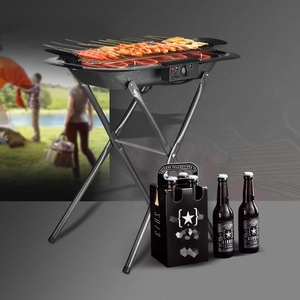 Vỉ Nướng Điện Không Khói Andong Dùng Cho Hộ Gia Đình, Vỉ Nướng Bbq Chạy Điện Dọc - Product Image 4