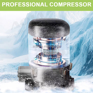 AOJA No se necesita hielo Máquina para hacer granizados mágicos con función de autolimpieza <span class=keywords><strong>Mini</strong></span> máquina para hacer helados para fiestas infantiles Use Slushy Maker - Product Image 6