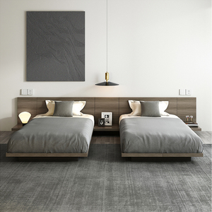 Struttura letto sospesa, in legno, stile tatami, matrimoniale, queen size, king size, bassa piattaforma, mobili per camera da letto <span class=keywords><strong>giapponese</strong></span> - Product Image 5