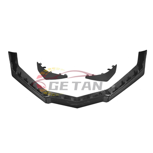Lèvre de pare-chocs avant en fibre de carbone, canards avant pour Chevrolet <span class=keywords><strong>Corvette</strong></span> <span class=keywords><strong>C8</strong></span> <span class=keywords><strong>Z06</strong></span> Coupé 2 portes <span class=keywords><strong>2023</strong></span>, lèvre avant - Product Image 2