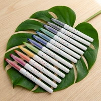 Marqueur d'art à l'aquarelle effaçable, thermosensible, écologique, 12 couleurs pour le dessin des enfants