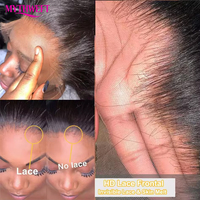 Perruque frontale en dentelle HD 13x6 13x4 en cheveux vierges bruts vietnamiens non traités, alignés sur les cuticules, vente en gros, perruques en cheveux humains péruviens