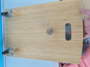 Chine Prix Bambou Mélangeur <span class=keywords><strong>Tapis</strong></span> Curseur <span class=keywords><strong>Cuisine</strong></span> Accessoires Comptoir Appareil Planche Coulissante - Product Image 4