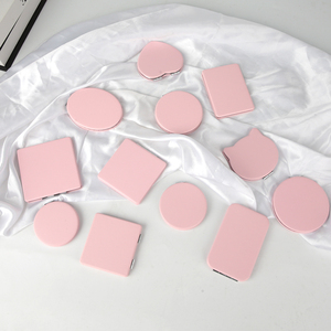 Biểu Tượng Tùy Chỉnh PU Trang Điểm Gương Mini Nhỏ Gọn Túi Du Lịch Món Quà Hình Dạng Khác Nhau Kích Thước Cá Nhân Tim Mini Nhỏ Gọn Gương Tư Nhân - Product Image 5