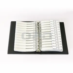 In Stock SMD resistor sample book Capacitance Resistance 0.1R - 22M Ohm 5% 1% Chip Resistor Sample Book
