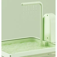 Grande capacité suspendu électrique oiseau bain enceinte perroquet bain suspendu automatique oiseau bain étui pour douche