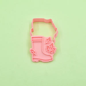 <span class=keywords><strong>Emporte</strong></span>-pièces en plastique série <span class=keywords><strong>automne</strong></span>, moule à biscuits 3D dessin animé, forme parapluie et imperméable, écologique, lot de 2 - Product Image 5