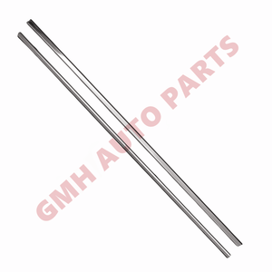 Sabuk luar jendela, 2 buah, cetakan sabuk luar jendela, untuk Toyota Land Cruiser 80 Series 1991-1997 Chromed Quarter Glass Beltline Trim - Product Image 6