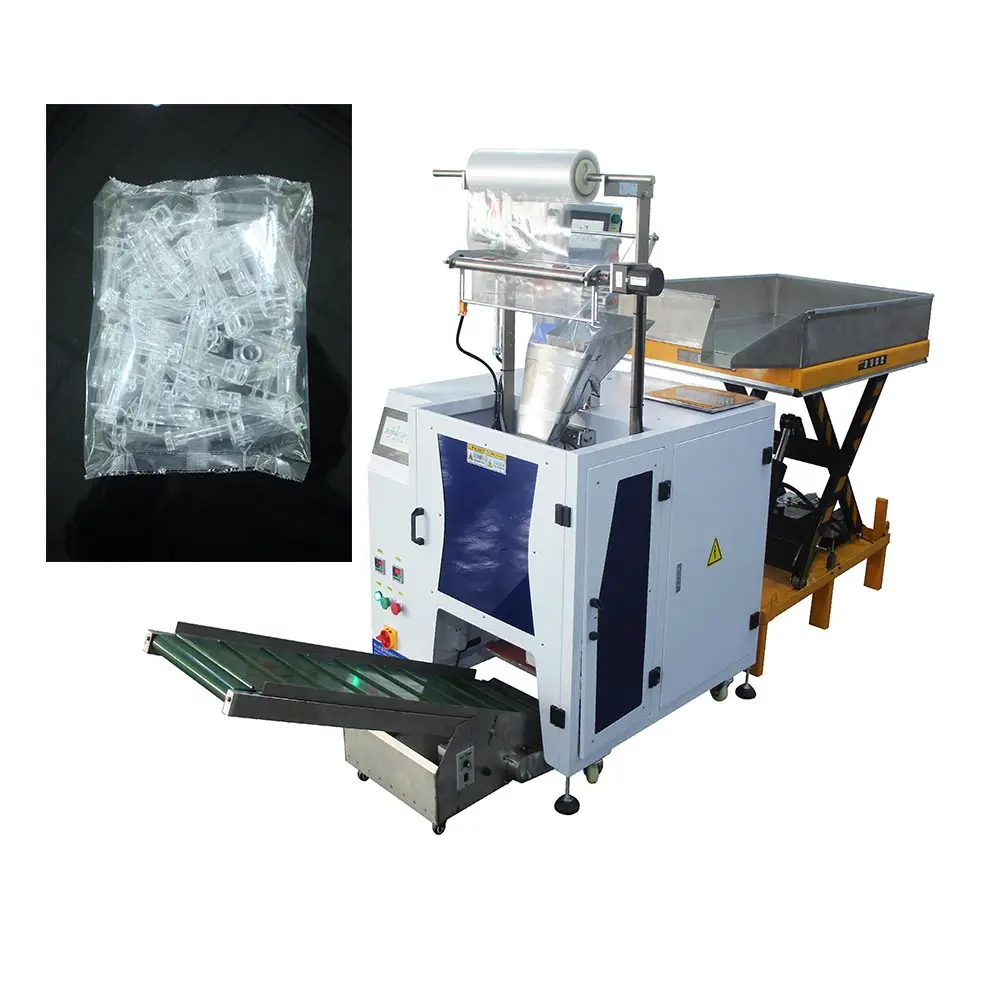Machine d'emballage semi-automatique à comptage de vis Machine d'emballage de matériaux mixtes de remplissage de produits en vrac avec pesage de contrôle