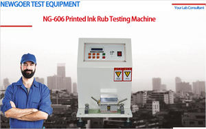 Testeur de frottement d'encre d'impression <span class=keywords><strong>Astm</strong></span> <span class=keywords><strong>D5264</strong></span> Machine d'essai de décoloration par friction d'encre - Product Image 5